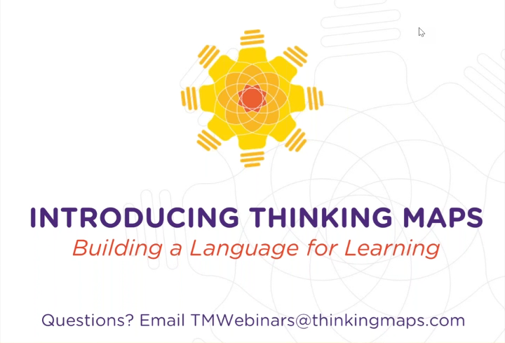 Thinking Maps Webinars