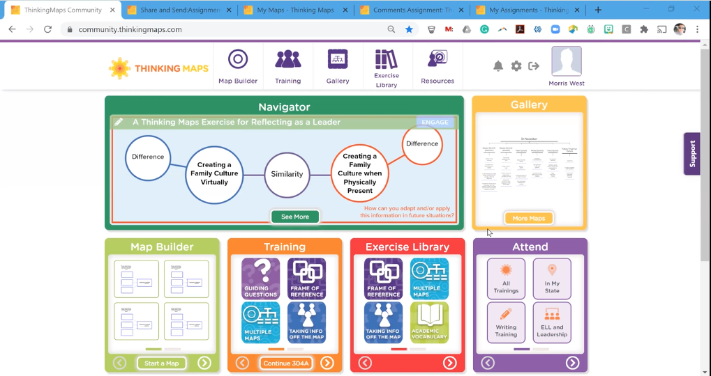 Using Map Builder with Students (With Morris West)