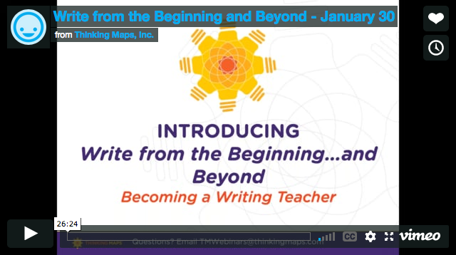 Write from the Beginning and Beyond