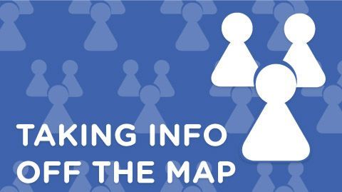 TAKING INFORMATION OFF THE MAP
